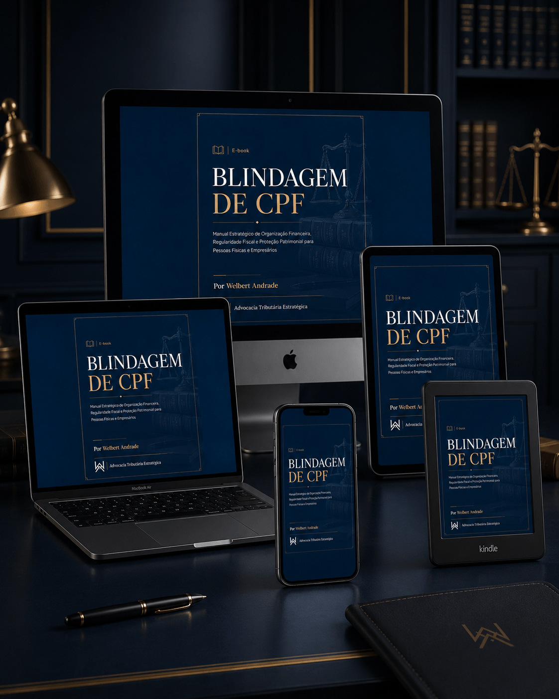 Mockup Capa do E-book Blindagem de CPF